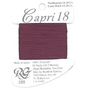 C806- BURGUNDY