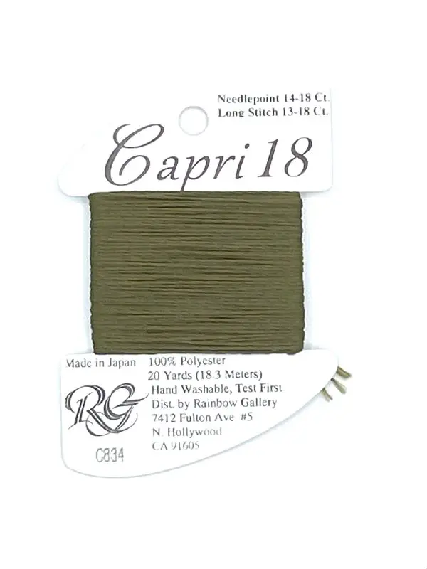 C834- BURNT OLIVE