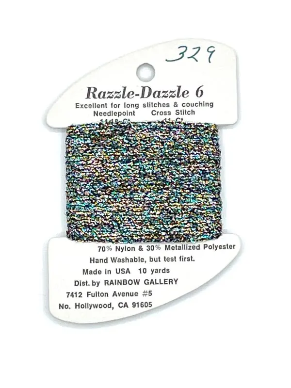 D329- Black Multi