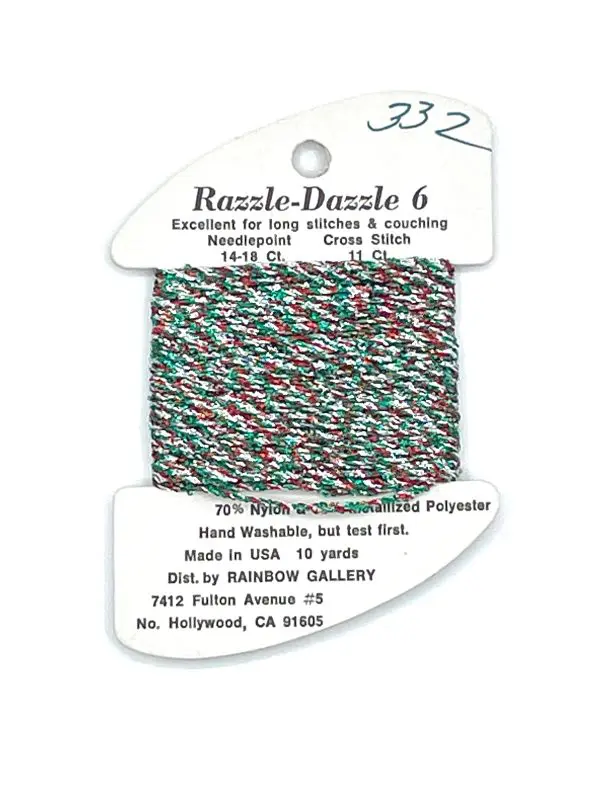 D332- Christmas Colors