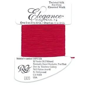 E820- RUBY RED