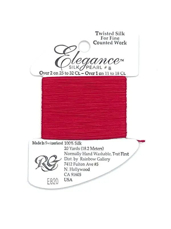 E820- RUBY RED