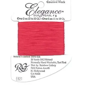 E821- MEDIUM RED