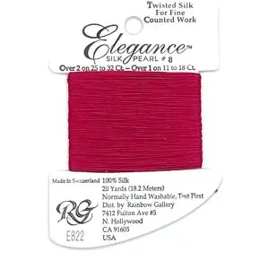 E822- DARK RED