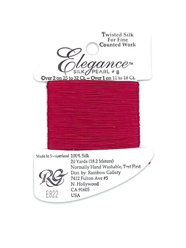 E822- DARK RED