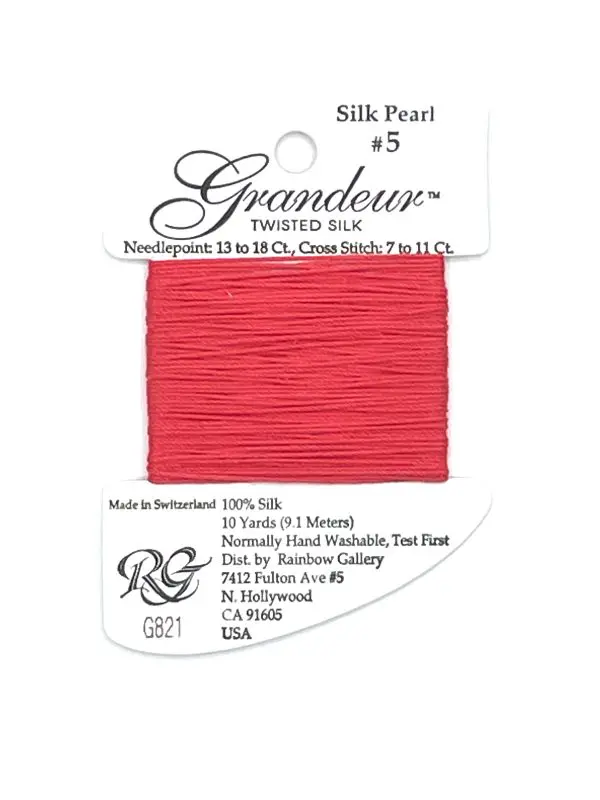 G821- Medium Red