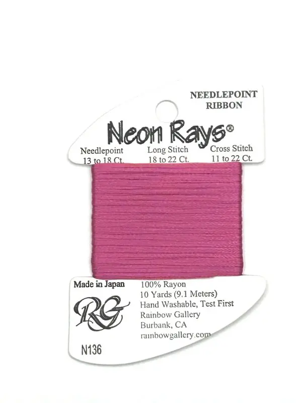 N136- Dark Rose Pink