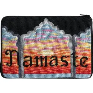 Namaste Cosmetic Purse-Stitch & Zip