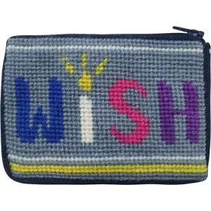 Wish Kids Coin Case- Stitch & Zip