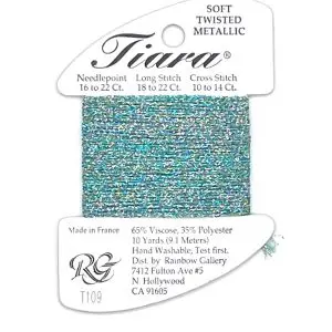 T109- LITE BLUE MULTI