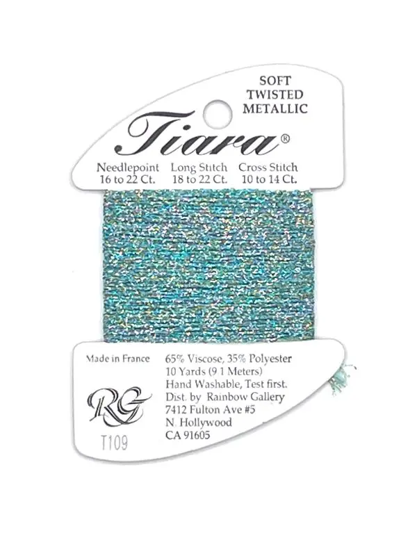 T109- LITE BLUE MULTI