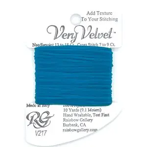 V217- PEACOCK BLUE