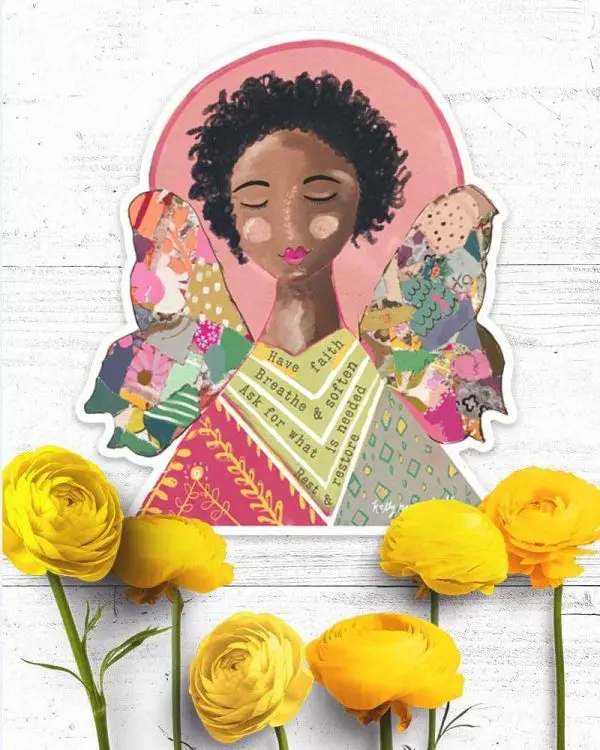 Breathe and Soften- Sticker