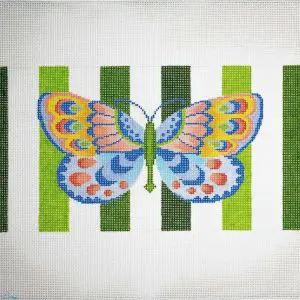 Butterfly Stripe-14.5" x 7” - 13 Mesh