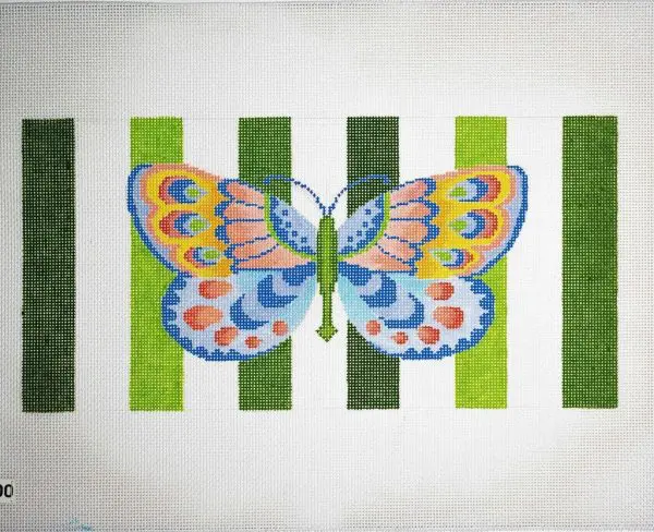 Butterfly Stripe-14.5" x 7” - 13 Mesh