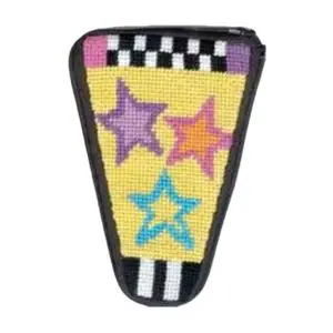 Stars Scissor Case- Stitch & Zip
