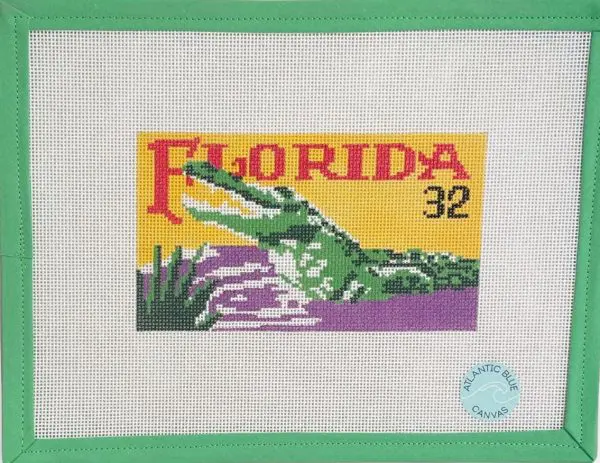 Variation #13461 of Florida Alligator-18 Mesh 5 1/2″ x 3 1/4″