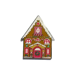 Gingerbread House- 1 3/8 x 1 3/4"