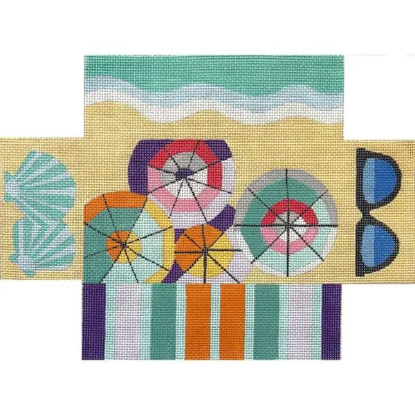 Beach Umbrella Brick-13 mesh