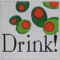 Drink!- 4" x 4"-18 Mesh