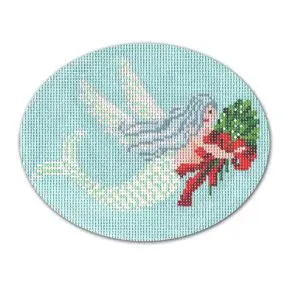 Mermangel-5" x 4" Oval-18 Mesh