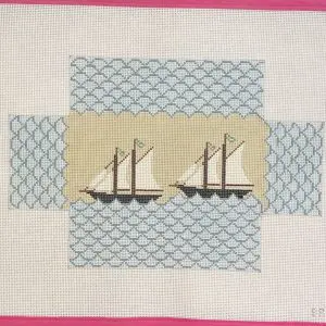 Sailboats Brick Cover -13 Mesh 13" x 8 3/4"