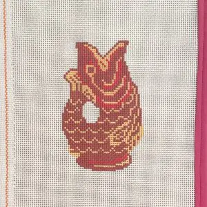 Pink Fish Pitcher-13M 3 1/8" x 5"