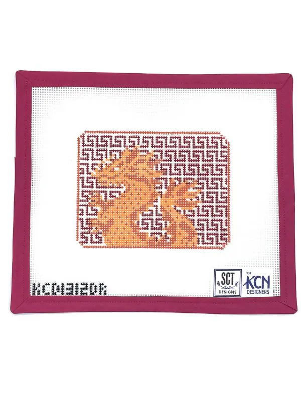 Chinese Zodiac-Dragon 5" x 3 3/4" 13 Mesh