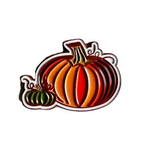 Pumpkins Magnet 1 1/2" X 1"