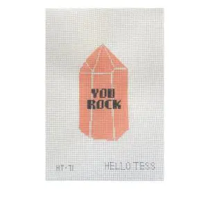 Variation #15059 of You Rock 3″ X 5 1/2″ 18 Mesh