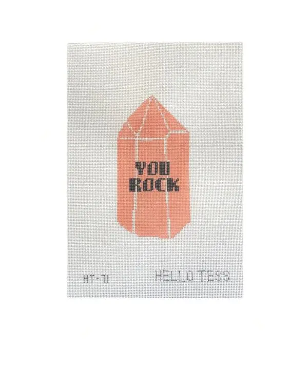 Variation #15059 of You Rock 3″ X 5 1/2″ 18 Mesh