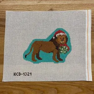 Holiday Lion 6" X 4 1/2" 13 Mesh