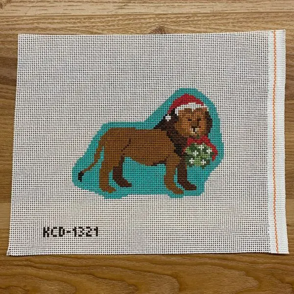 Holiday Lion 6" X 4 1/2" 13 Mesh