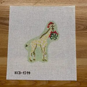 Variation #15073 of Holiday Giraffe 5″ X 6 1/4″ 13 Mesh