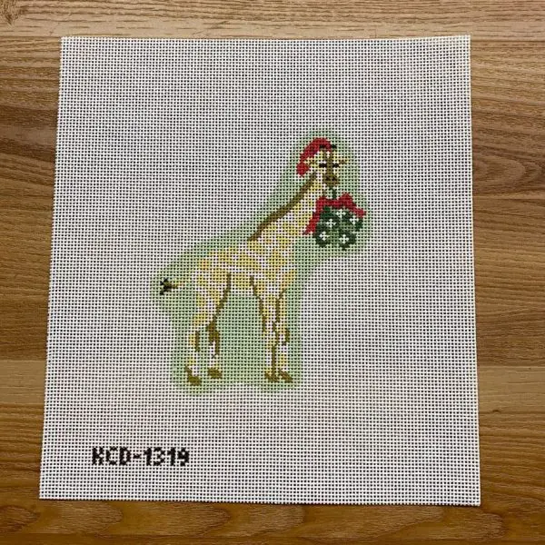 Variation #15073 of Holiday Giraffe 5″ X 6 1/4″ 13 Mesh