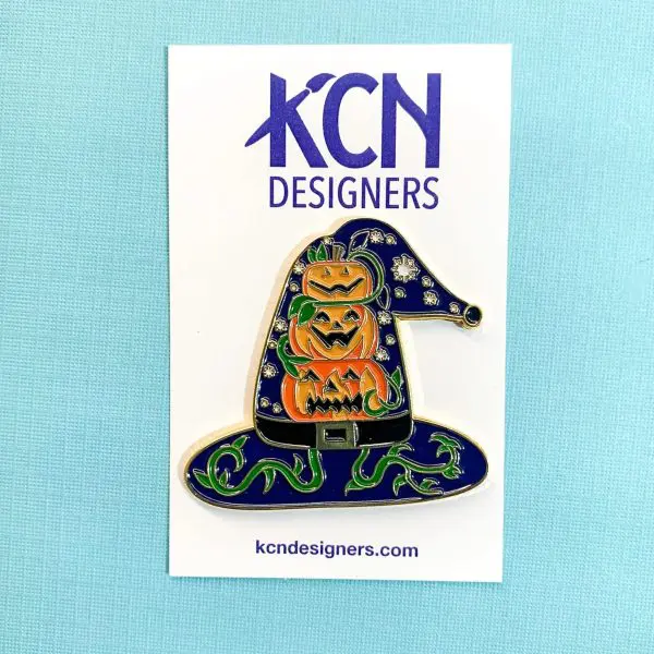 Witch Hat Magnet 1 3/4 " x 1 1/2"