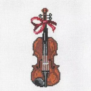 Violin Ornament- 2.5″ x 5″- 18 Mesh