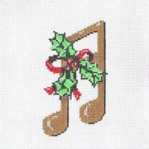 Note B Ornament- 2.5″ x 4.5″- 18 Mesh