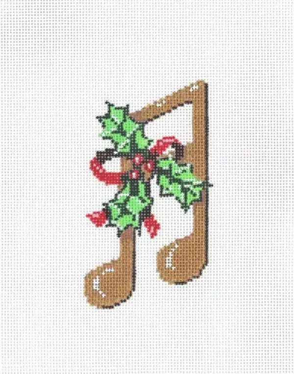 Note B Ornament- 2.5″ x 4.5″- 18 Mesh