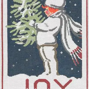 Winter Joy- 9" × 12"- 18 Mesh