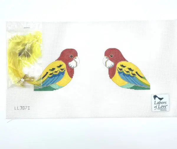 Glisten Budgie-4 " x 3.75" - 18 Mesh - Image 2