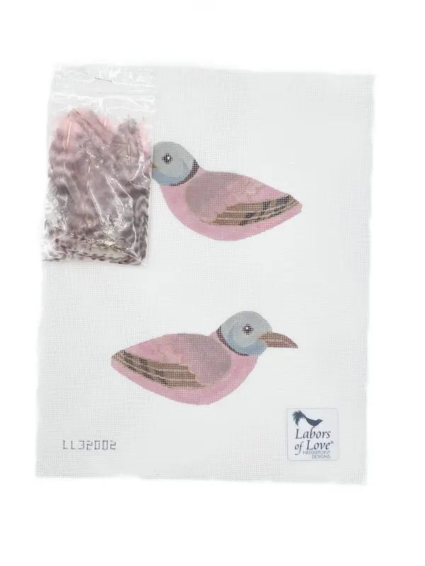 12 Days Clip-On Turtle Dove-5.25" x 2.75" - 18 Mesh - Image 2