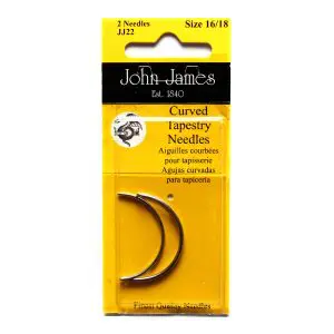 John James Needles- Curved Tapestry Needles-2 per pk