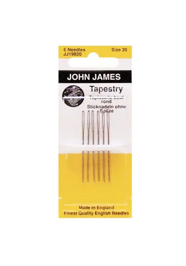 John James Needles- Hand Needles-Size 20 6/Pkg