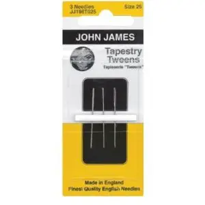John James Needles-Tapestry Tweens Hand Needles Size 25
