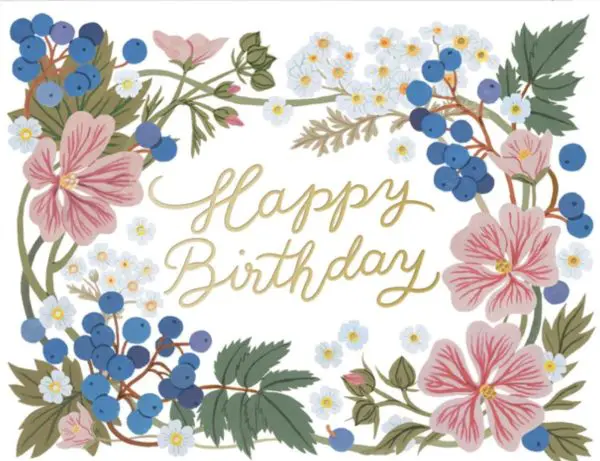 Mallow (birthday greeting card)