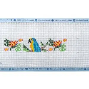 Parrot in Paradise Keychain- 10" X 1.81" -13 Mesh