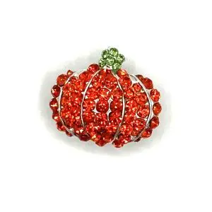 Pumpkin- 1" x 7/8"