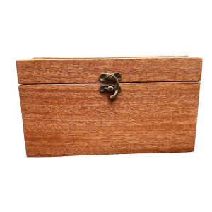 Large Thread Card Box-African Mahogany