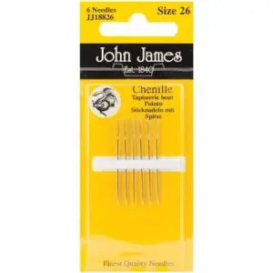 John James Needles-Chenille-Size 26- 6 Pack